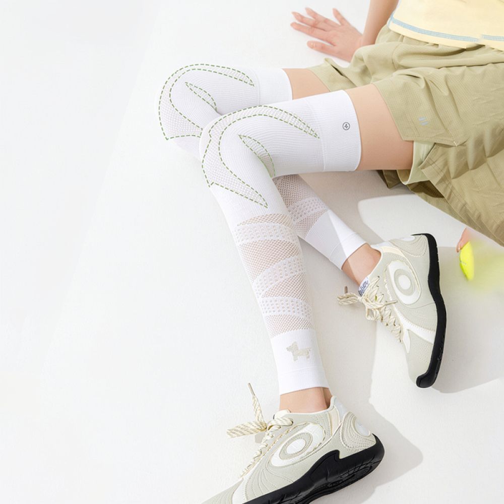 Running Gear Girls - Temperature Sensitive Compression Leg Sleeves Sports