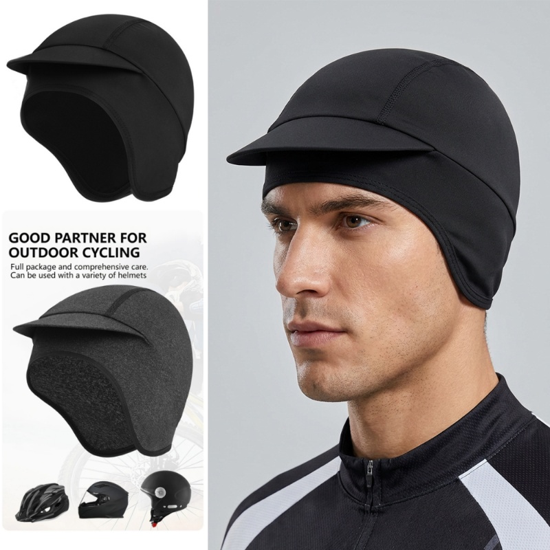 Running Cap Mesh - Motorcycle Cycling Helmet Liner Head Wraps