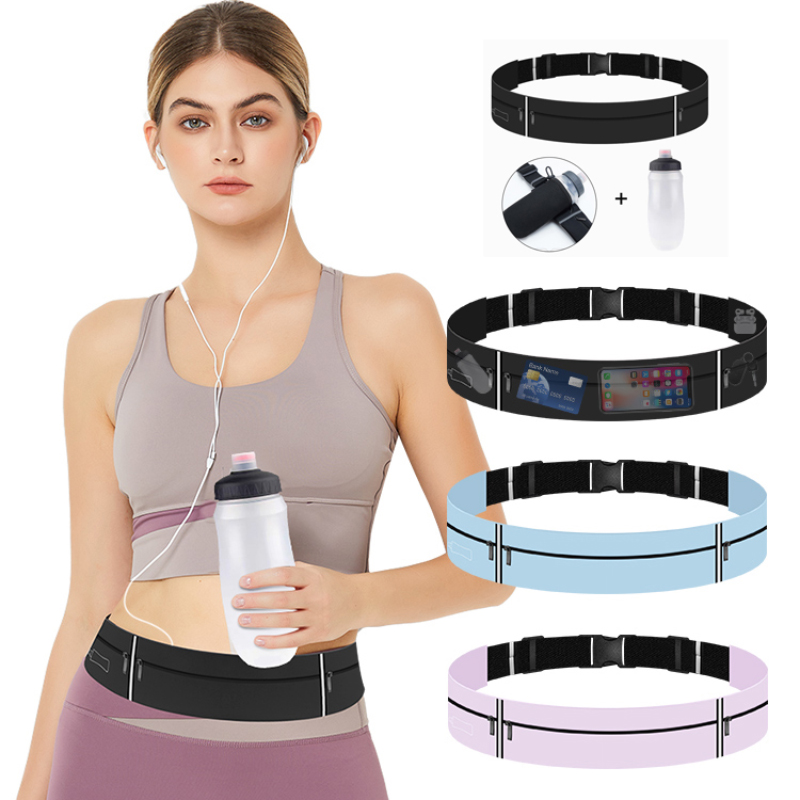Women Running Belt Waist Bag w - Running Jogging Gear ulasan dan harga