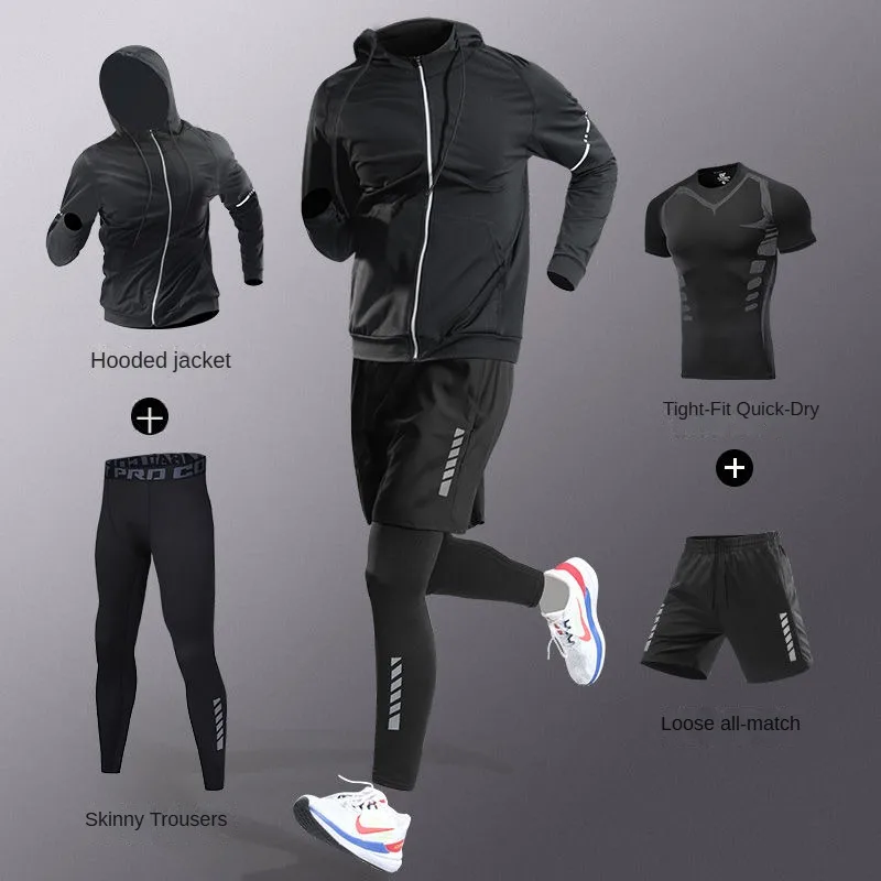 3-7Pcs Men's Ice Fiber Quick-D - Running Jogging Gear ulasan dan harga