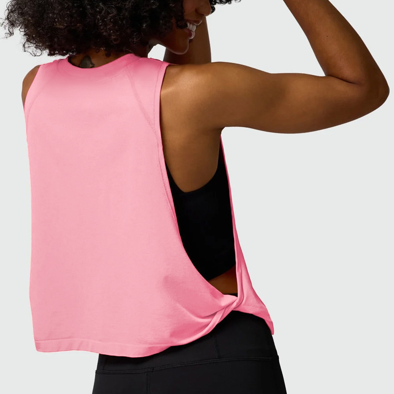 Women Sleeveless Yoga Tops Mes - Running Cap Mesh ulasan dan harga