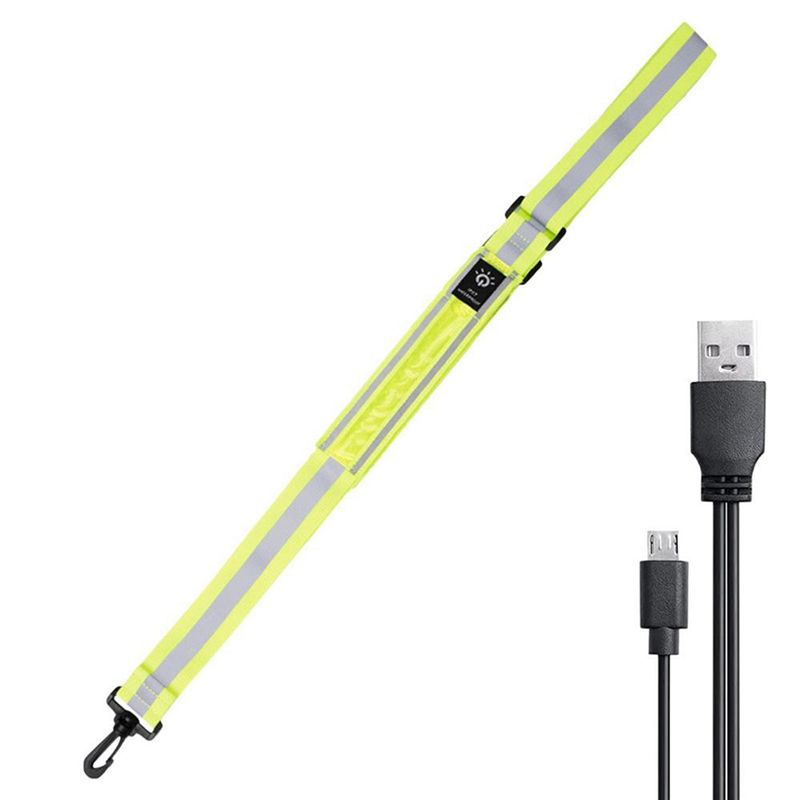 ABXY LED Reflective Belt Walki - Running Gear At Night ulasan dan harga