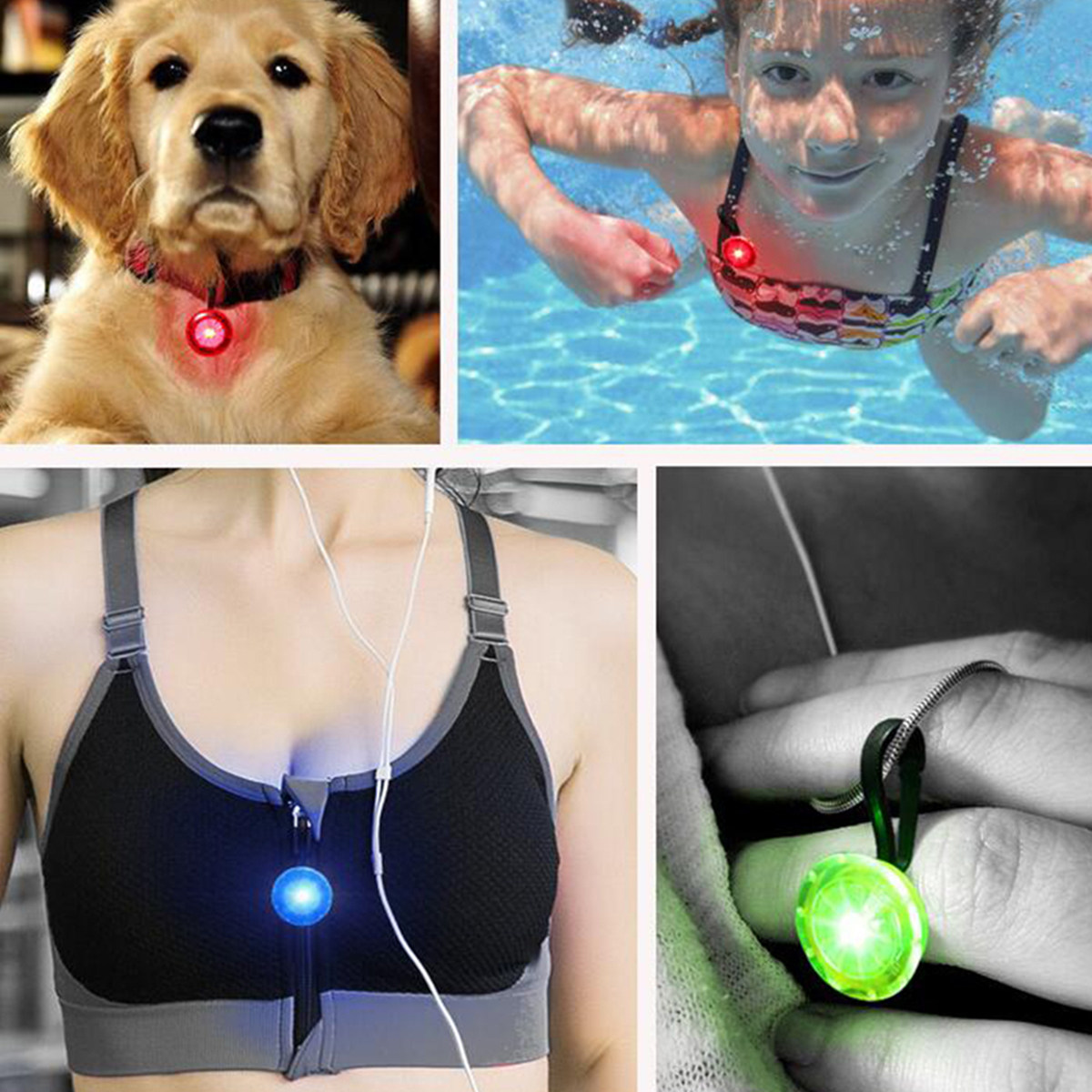 2Pcs Super Bright Mini LED Saf - Running Gear Girls ulasan dan harga