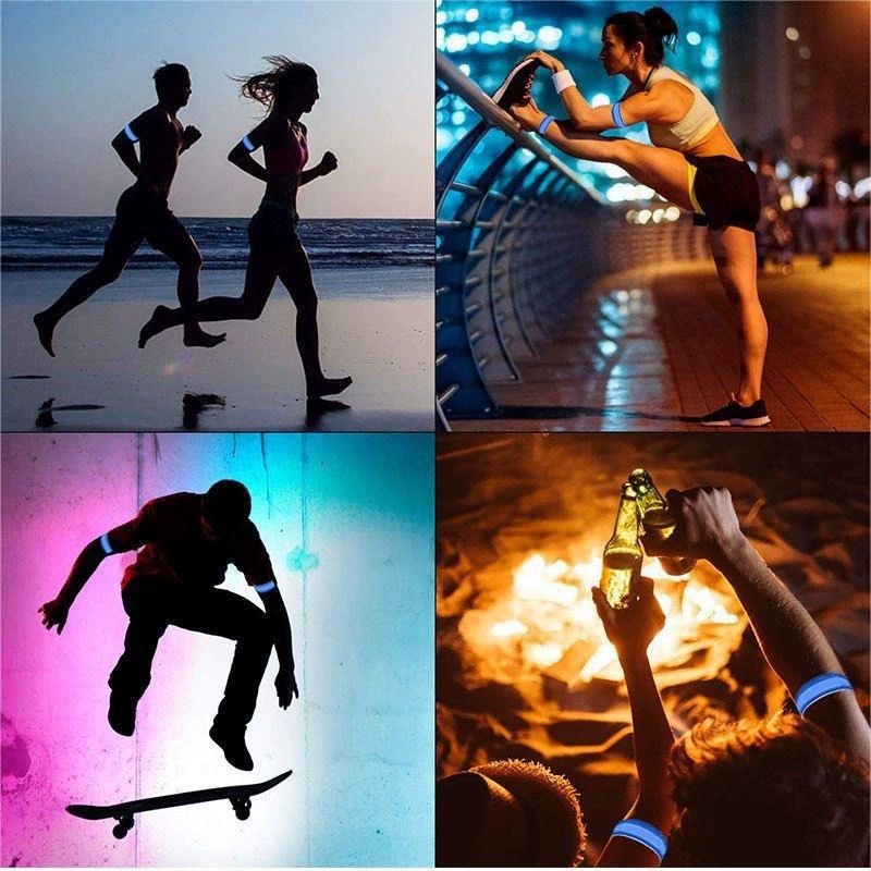 LED Luminous Armband Night Run - Running Jogging Gear ulasan dan harga