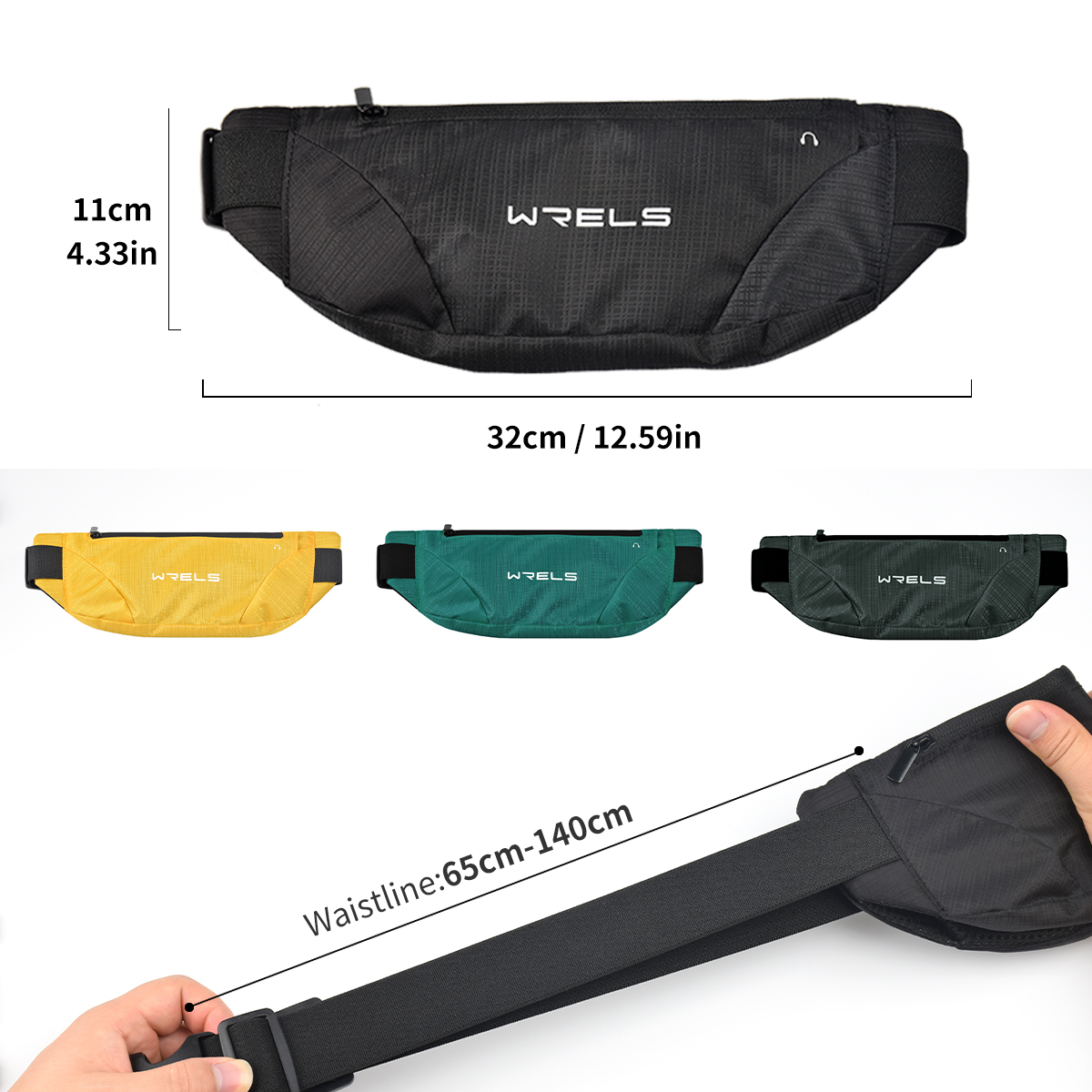 WRELS Waist Bag Running Bag Ou - Running Jogging Gear ulasan dan harga