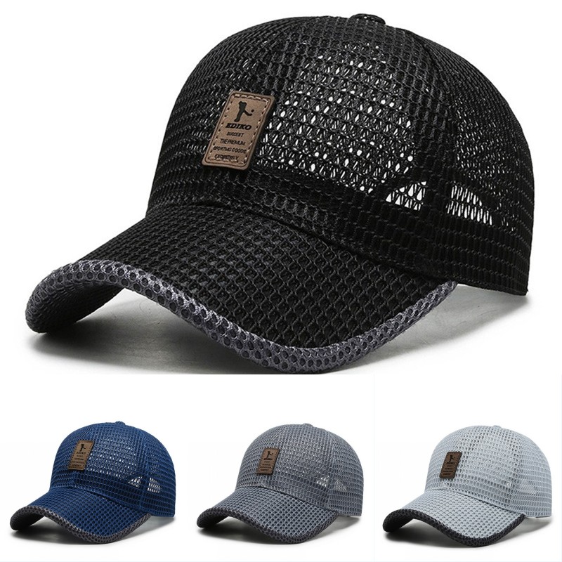 Summer Quick Drying Breathable - Running Cap Mesh ulasan dan harga