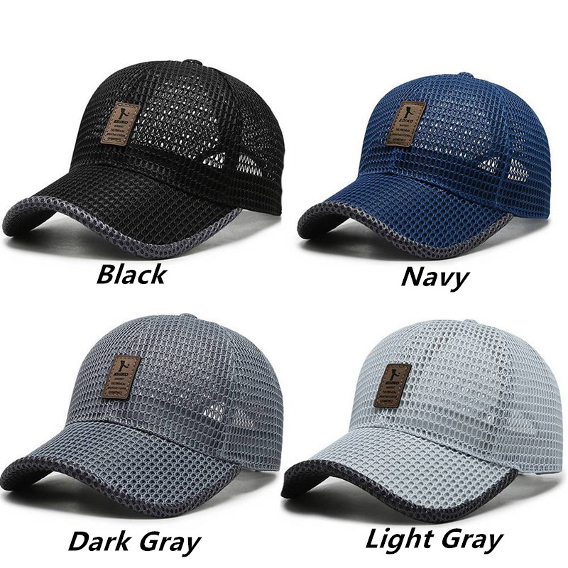 Summer Quick Drying Breathable - Running Cap Mesh ulasan dan harga