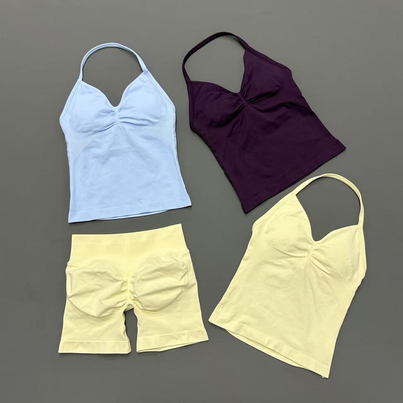 2Pcs Women Workout Set Seamles - Running Jogging Gear ulasan dan harga