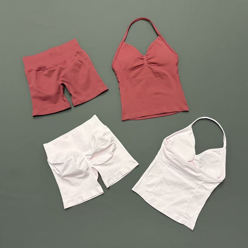 2Pcs Women Workout Set Seamles - Running Jogging Gear ulasan dan harga