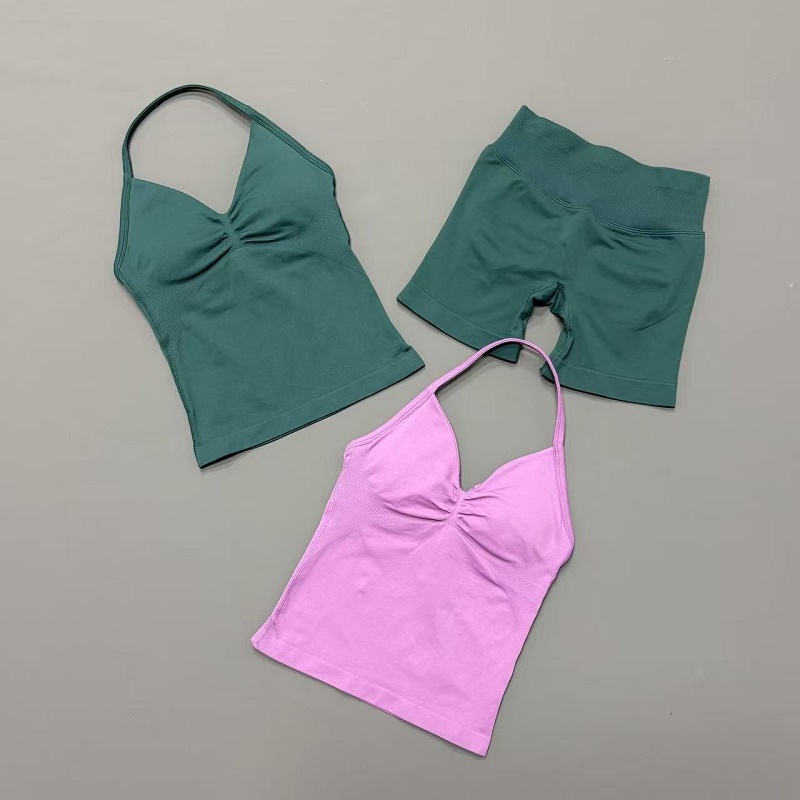 2Pcs Women Workout Set Seamles - Running Jogging Gear ulasan dan harga