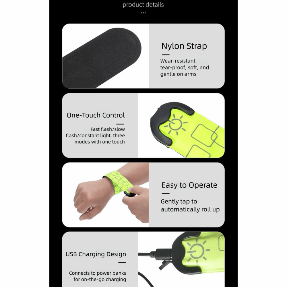 Battery Style Night Running Ar - Running Gear Lights ulasan dan harga