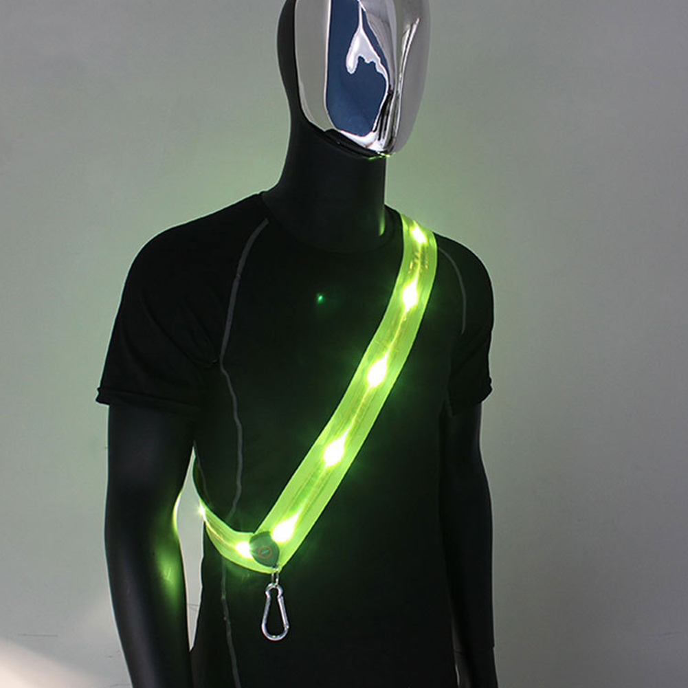 Reflective Straps Rechargeable - Running Gear Lights ulasan dan harga