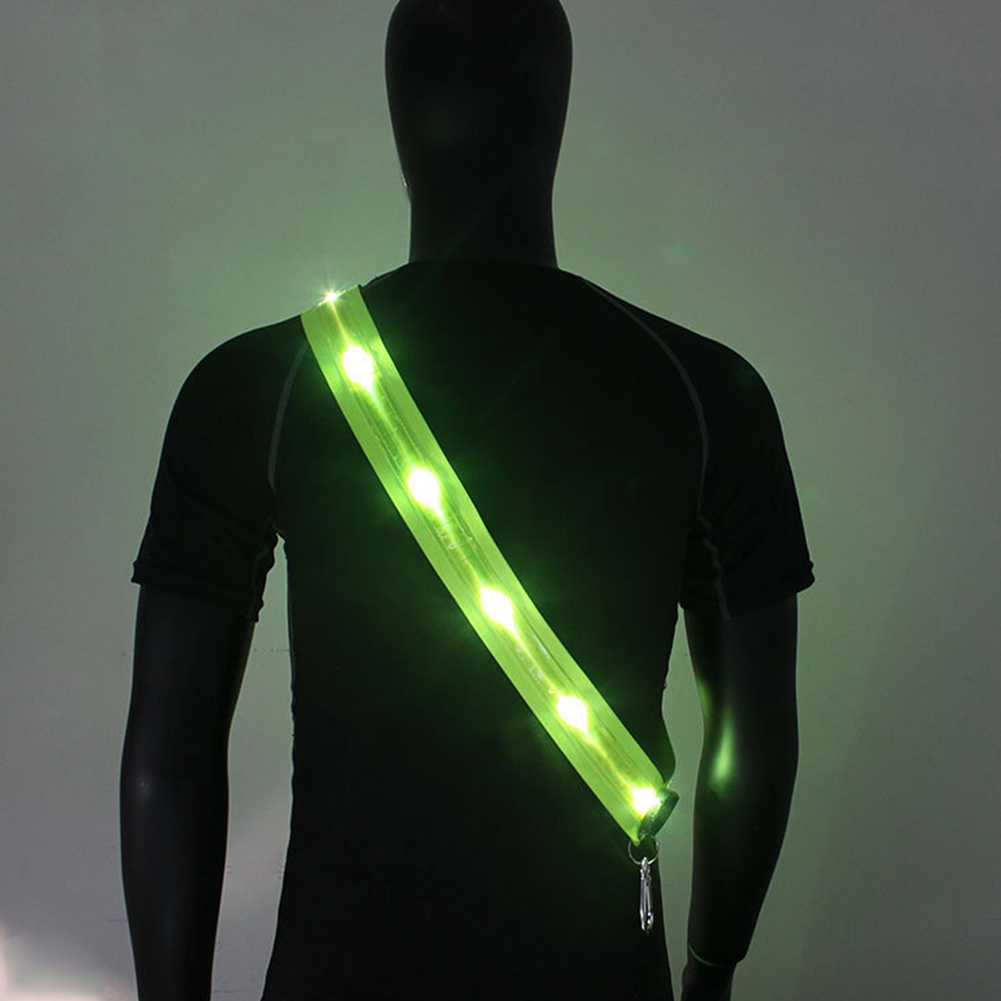 Reflective Straps Rechargeable - Running Gear Lights ulasan dan harga