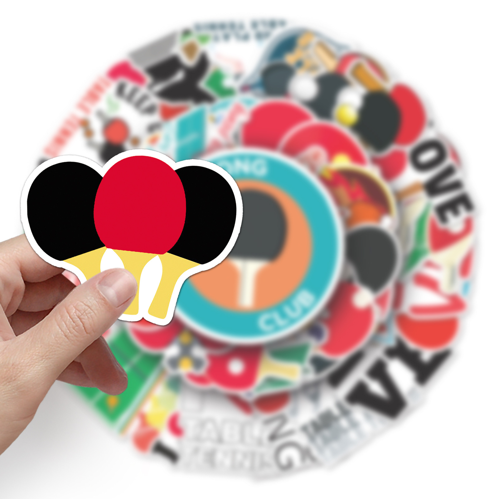 10/50PCS Table Tennis Graffiti - Blister Plaster Sport ulasan dan harga