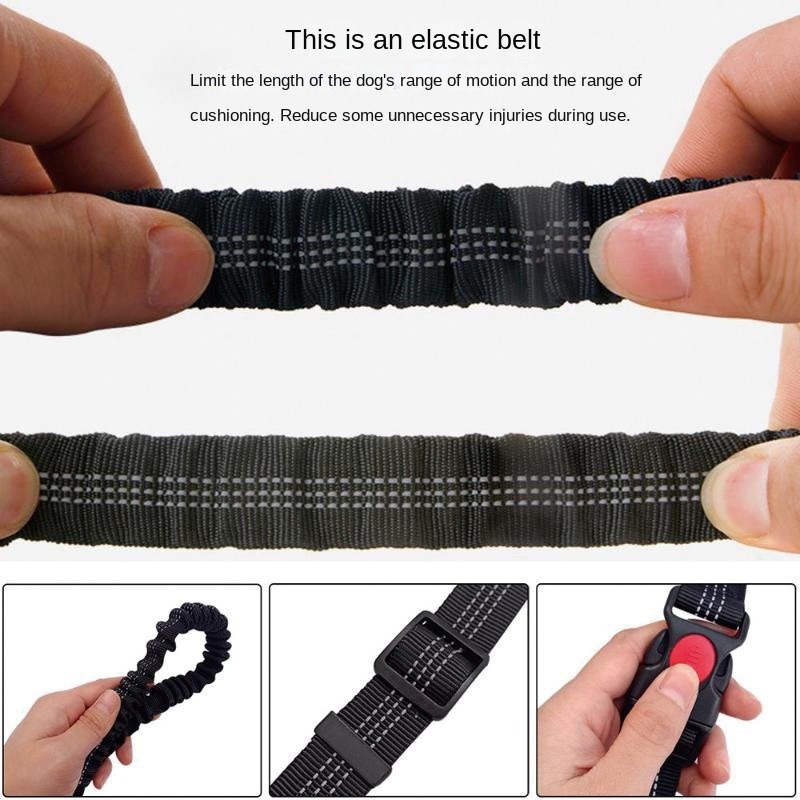 Hand Free Dog Leash for Pet Wa - Running Jogging Gear ulasan dan harga