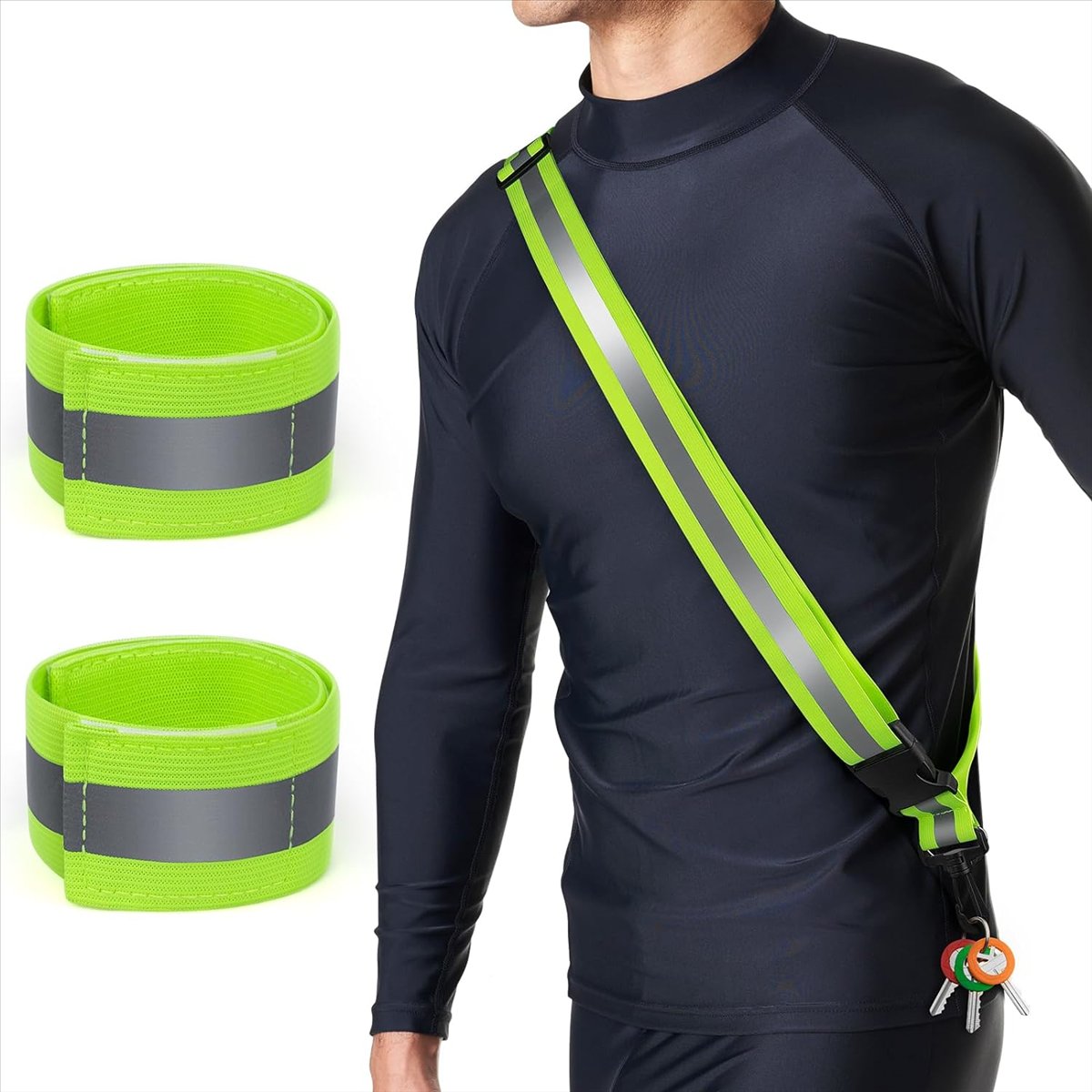 ABXY Reflective Sash for Walki - Running Gear At Night ulasan dan harga